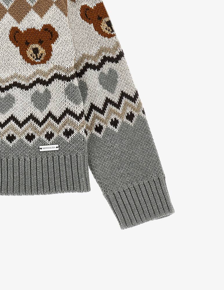 rinascente Monnalisa Cardigan in misto lana