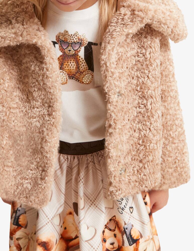 rinascente Monnalisa Giacca corta Teddy