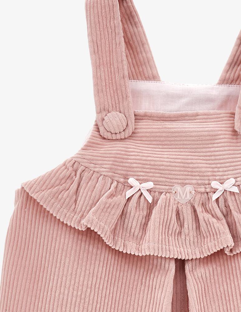 rinascente Monnalisa Corduroy ruffle dress