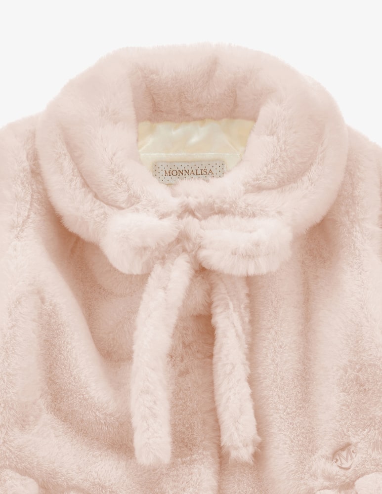 Monnalisa Cappotto in peluche Chic Soft - immagine 3 Monnalisa Cappotto in peluche Chic Soft - immagine 3