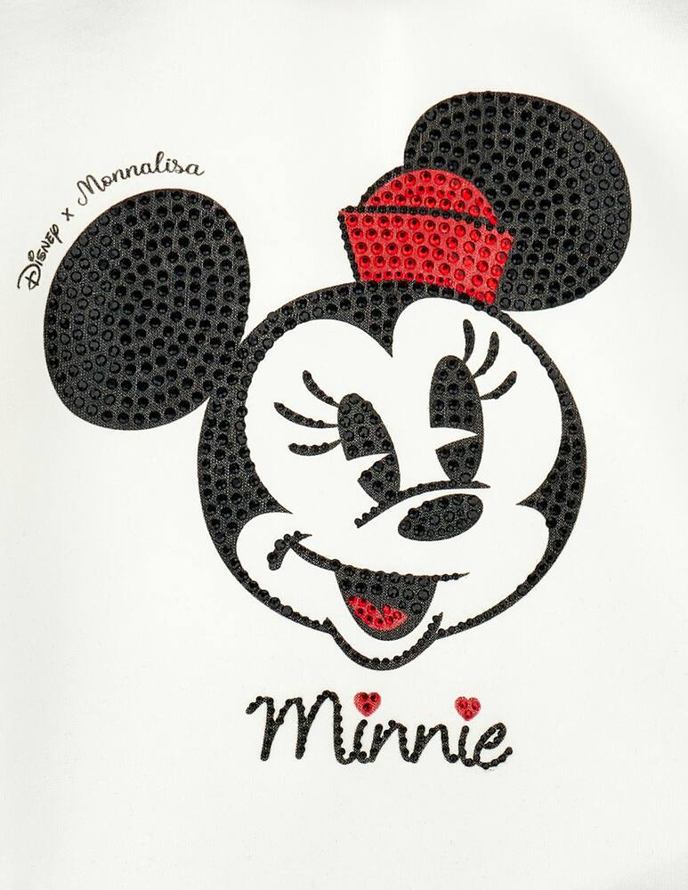 rinascente Monnalisa Minnie sequin t-shirt