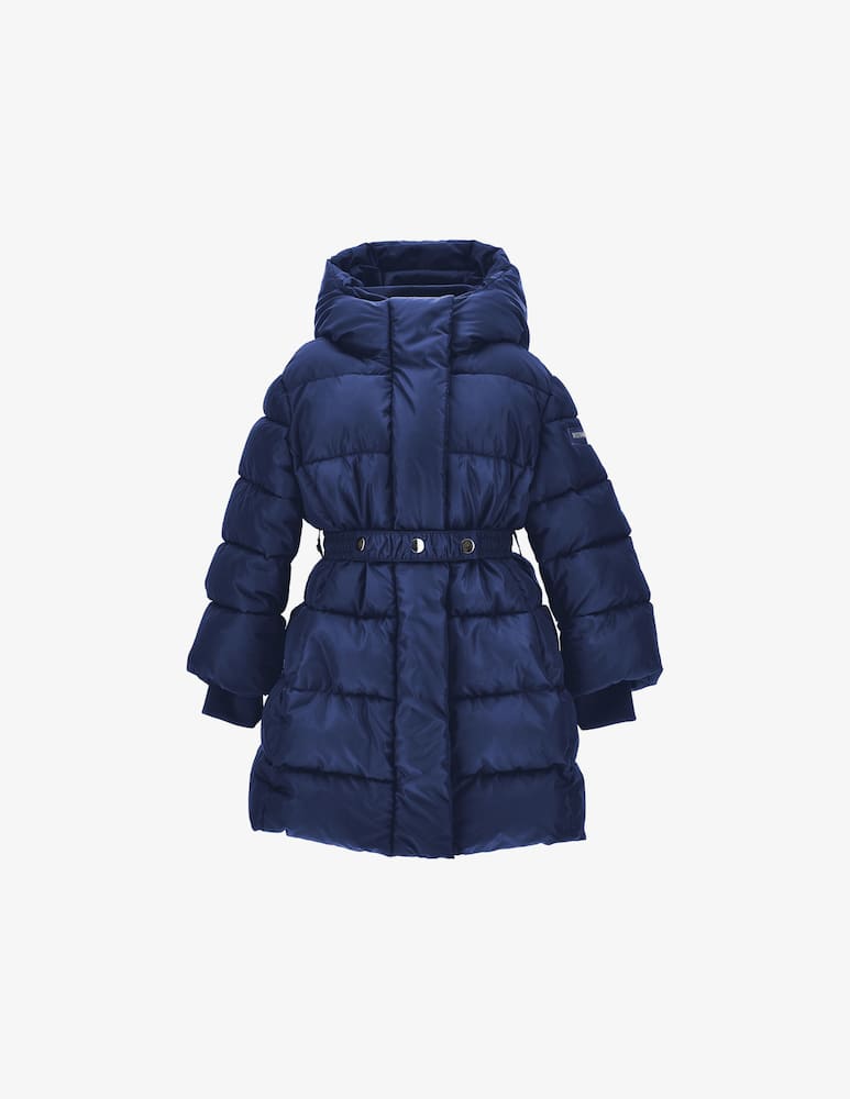 rinascente Monnalisa Piumino lungo con cintura e cappuccio