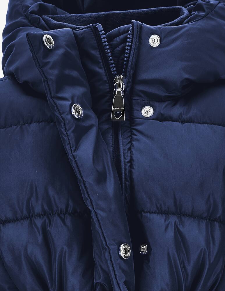 rinascente Monnalisa Piumino lungo con cintura e cappuccio