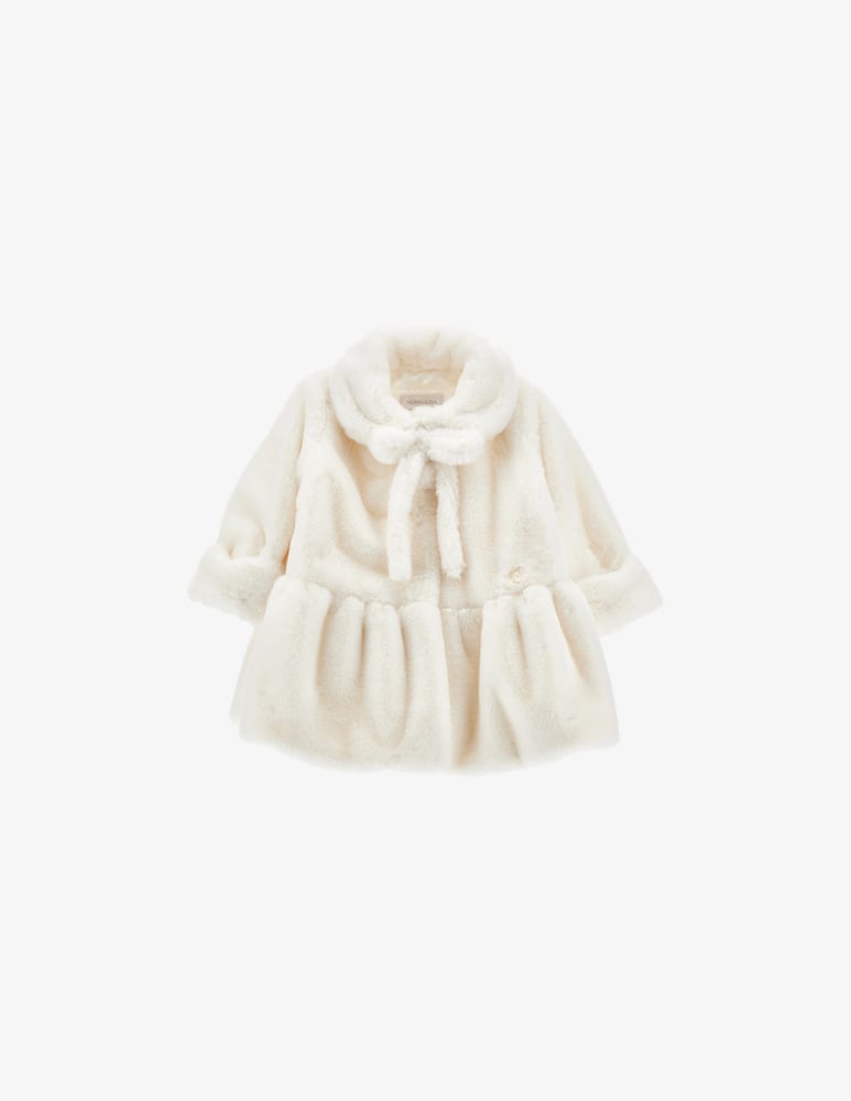 rinascente Monnalisa Plush peacoat
