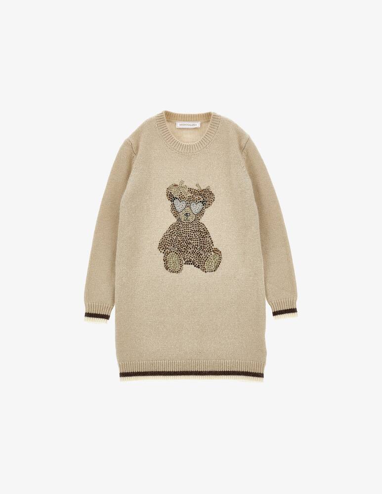 rinascente Monnalisa Teddy knit dress