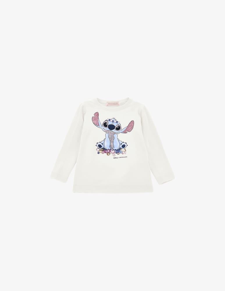 Monnalisa Stitch long sleeved t-shirt - picture 1 Monnalisa Stitch long sleeved t-shirt - picture 1