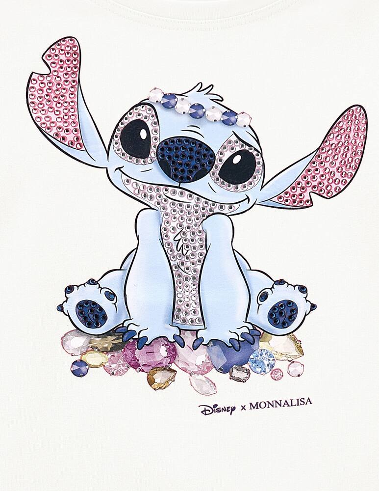 rinascente Monnalisa T-shirt a manica lunga Stitch