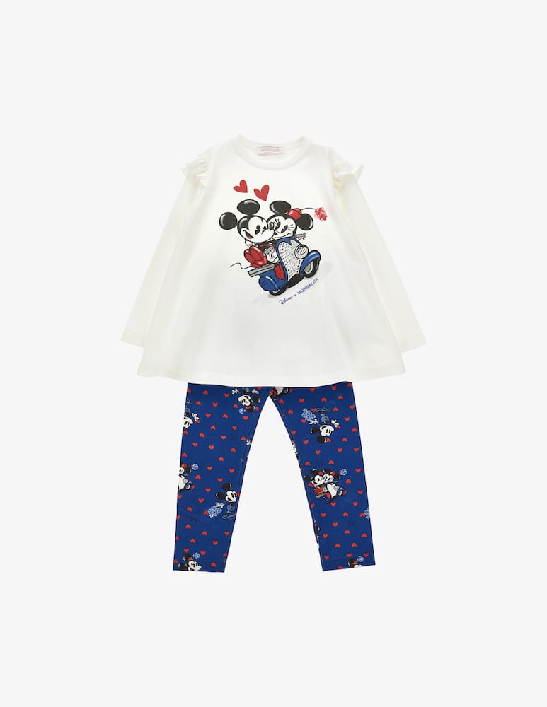 rinascente Monnalisa Maxi t-shirt e leggings Disney