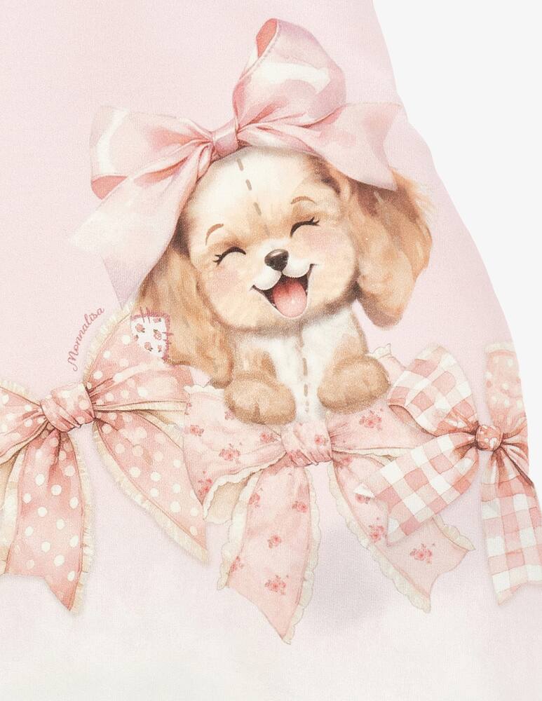 rinascente Monnalisa Puppy print dress