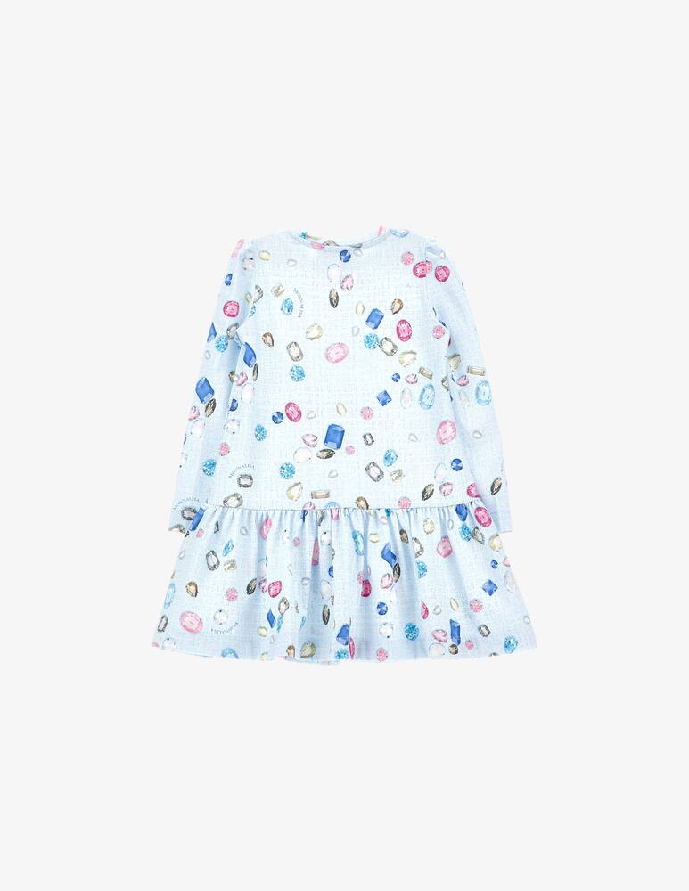 rinascente Monnalisa Gemstone jersey dress