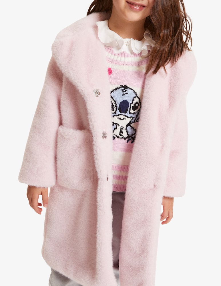 rinascente Monnalisa Teddy coat peluche