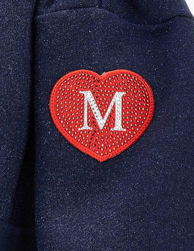 rinascente Monnalisa Felpa aperta cotone con cappuccio