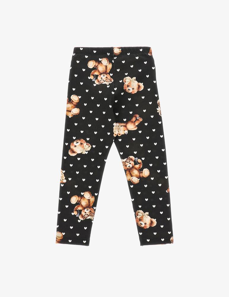 rinascente Monnalisa Leggings in cotone con orsetti
