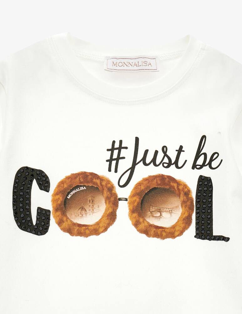 rinascente Monnalisa Just be cool t-shirt