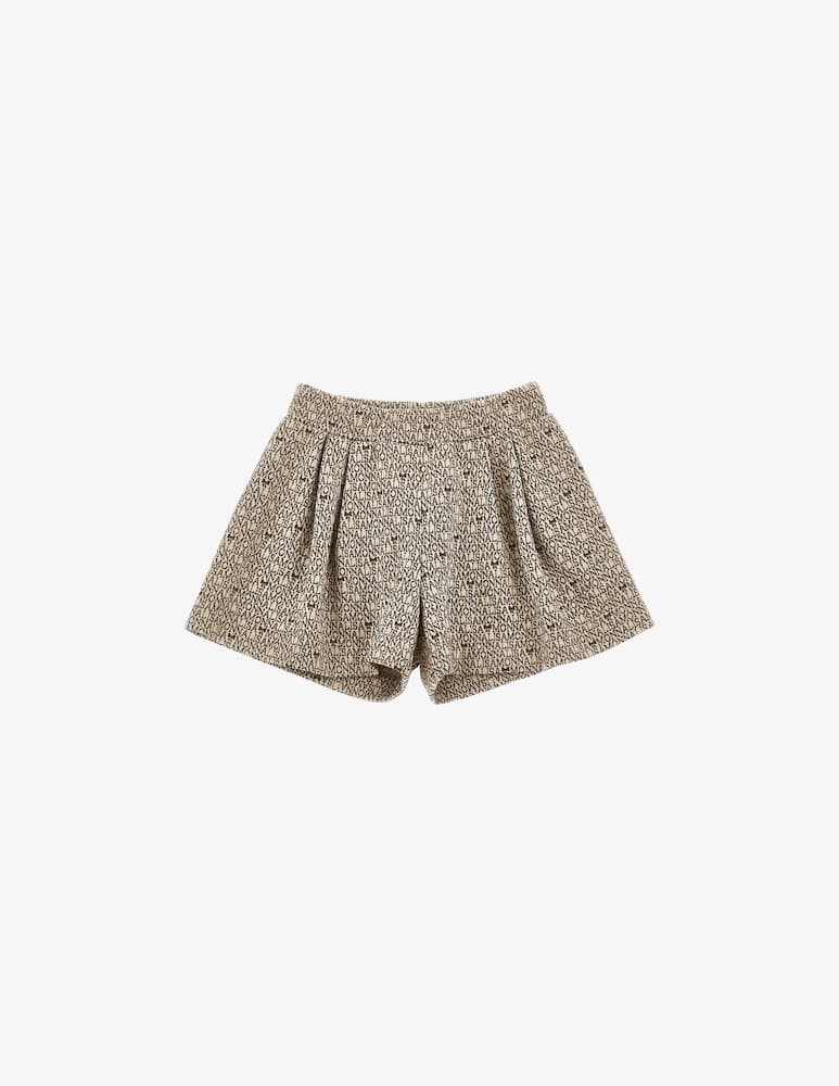 rinascente Monnalisa Bermuda maglia con logo