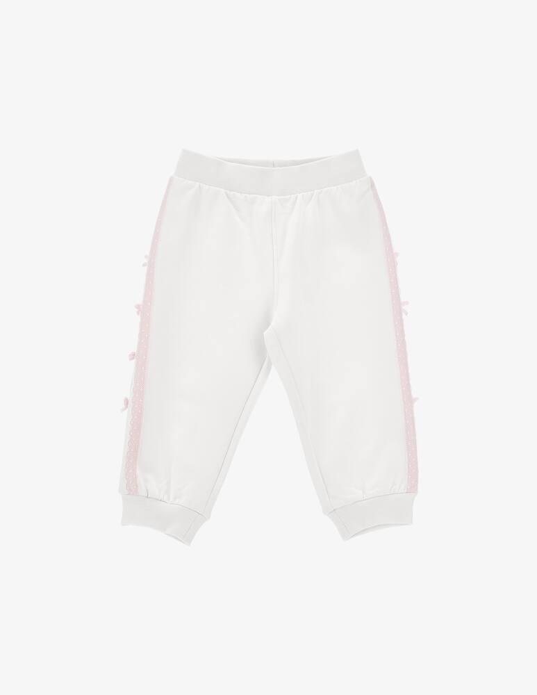 Monnalisa Jogger trousers with bows - picture 1 Monnalisa Jogger trousers with bows - picture 1