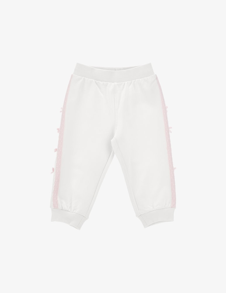 rinascente Monnalisa Pantaloni felpa con fiocchi