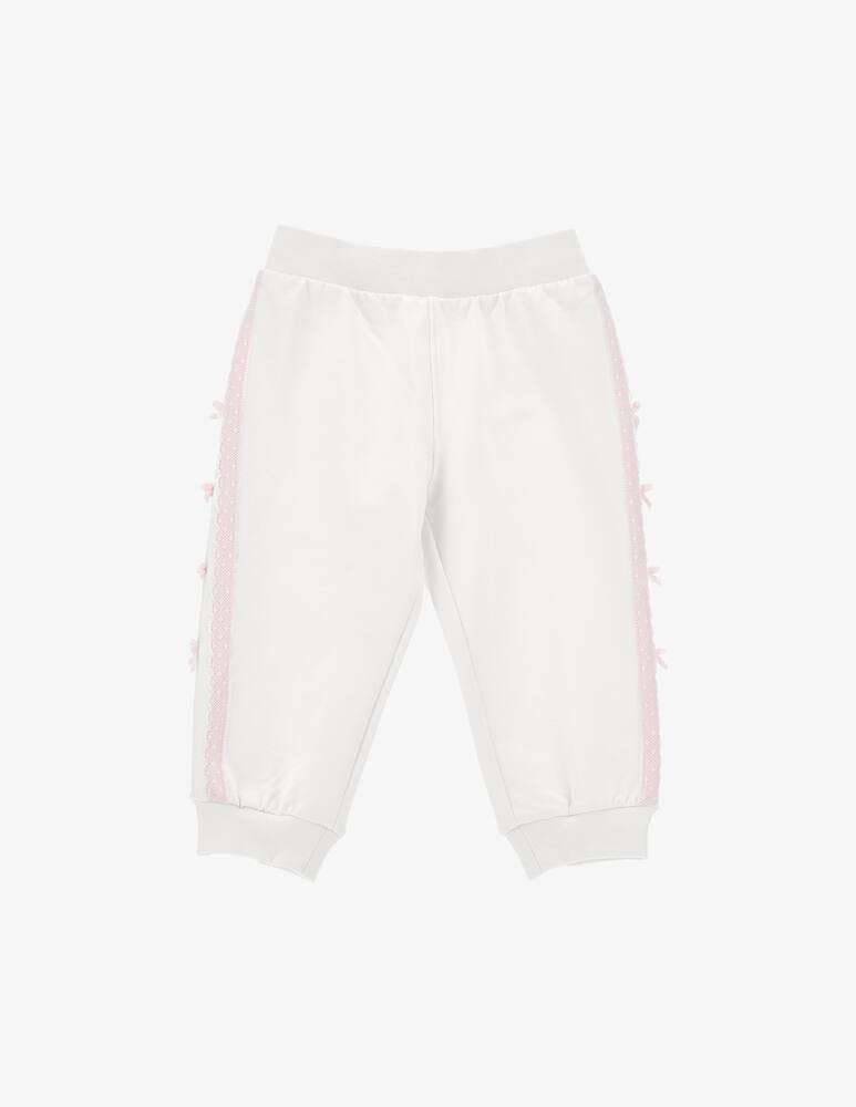 rinascente Monnalisa Pantaloni felpa con fiocchi