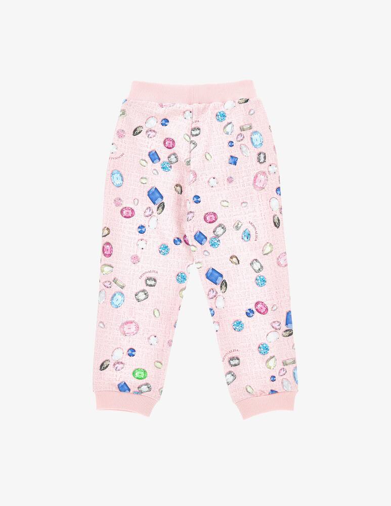 rinascente Monnalisa Joggers con stampa gemme