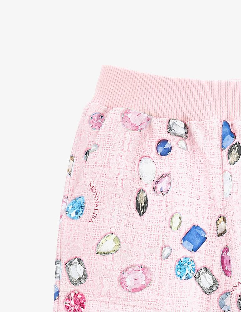 rinascente Monnalisa Joggers con stampa gemme