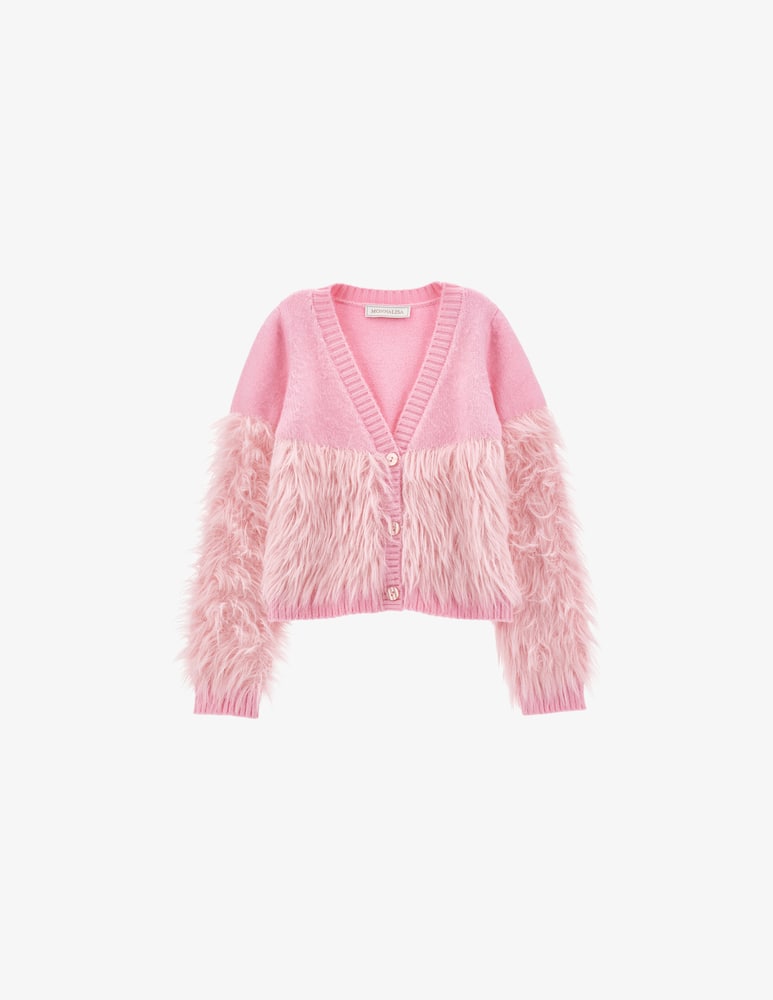 rinascente Monnalisa Cardigan in maglia degradé