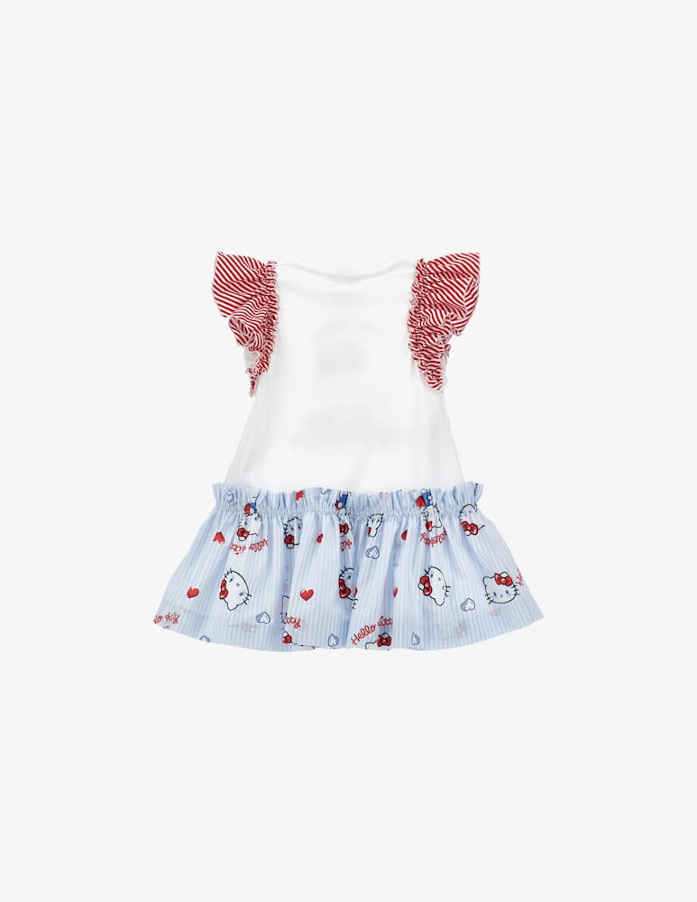 rinascente Monnalisa Hello Kitty cotton jersey dress