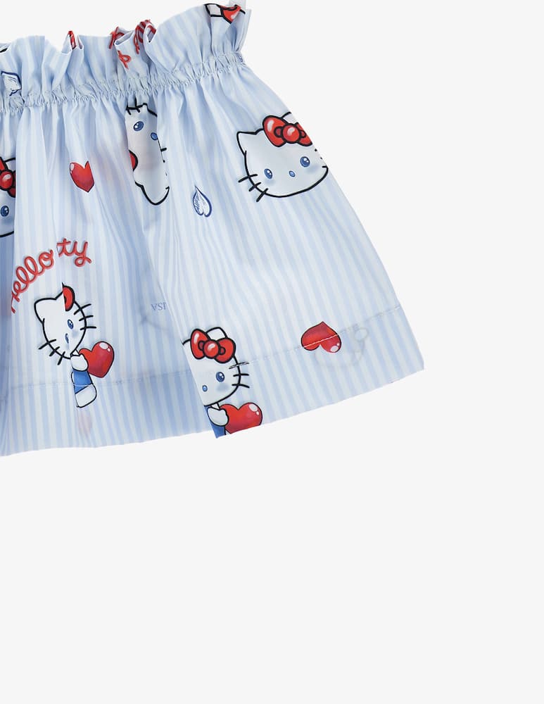 rinascente Monnalisa Hello Kitty cotton jersey dress