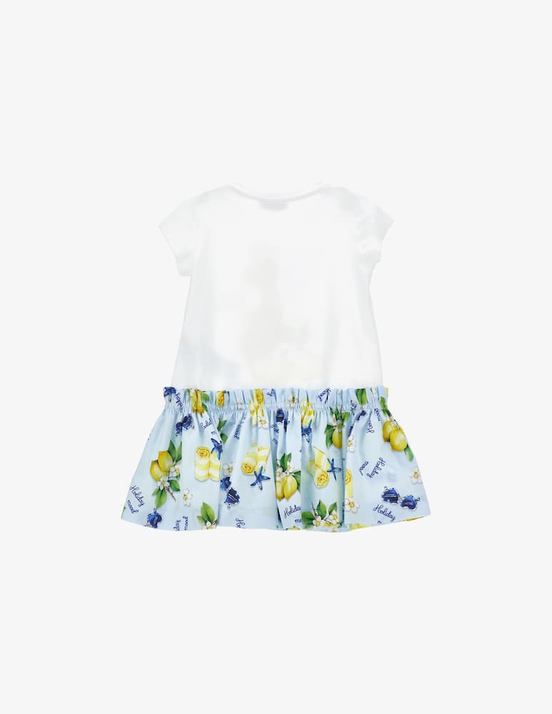 rinascente Monnalisa Trilli jersey dress with print