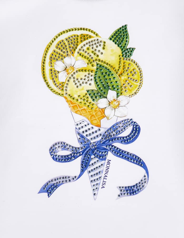 rinascente Monnalisa Ice cream t-shirt