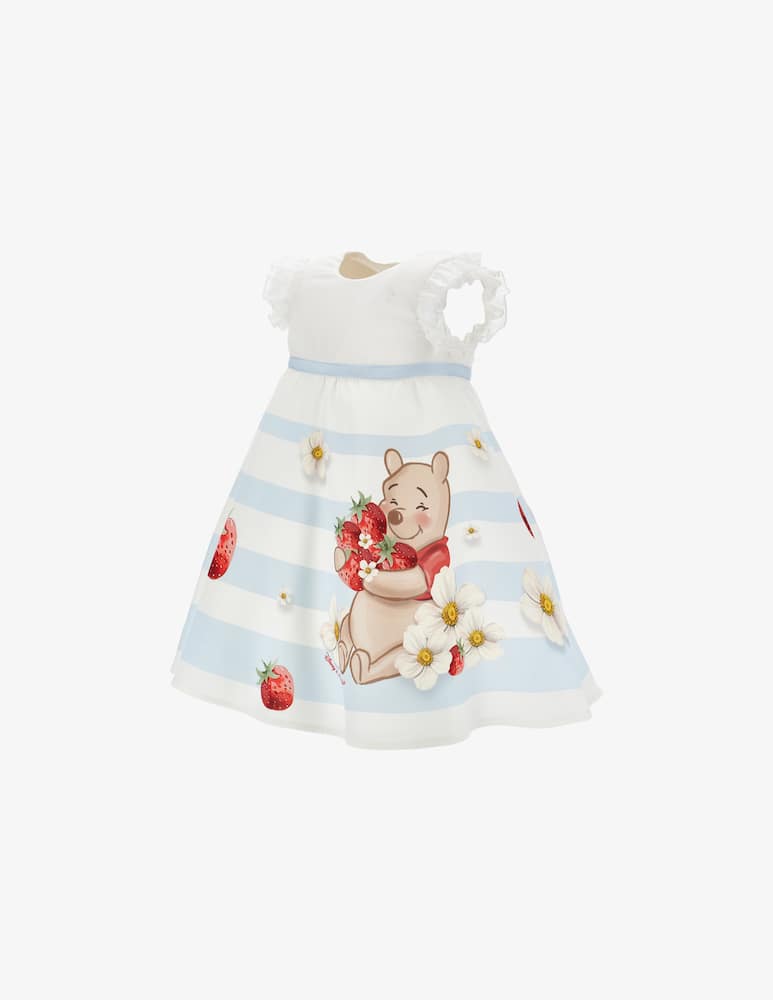 rinascente Monnalisa Winnie striped jersey dress