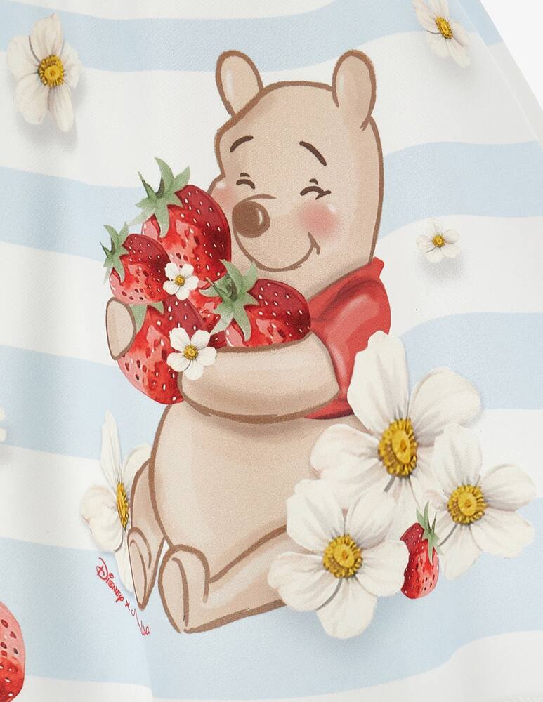 rinascente Monnalisa Winnie striped jersey dress