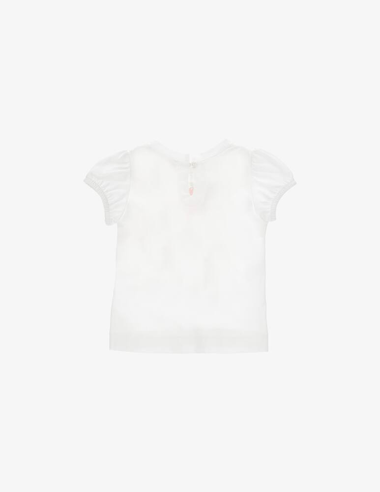 Monnalisa T-shirt manica palloncino fragole - immagine 2 Monnalisa T-shirt manica palloncino fragole - immagine 2