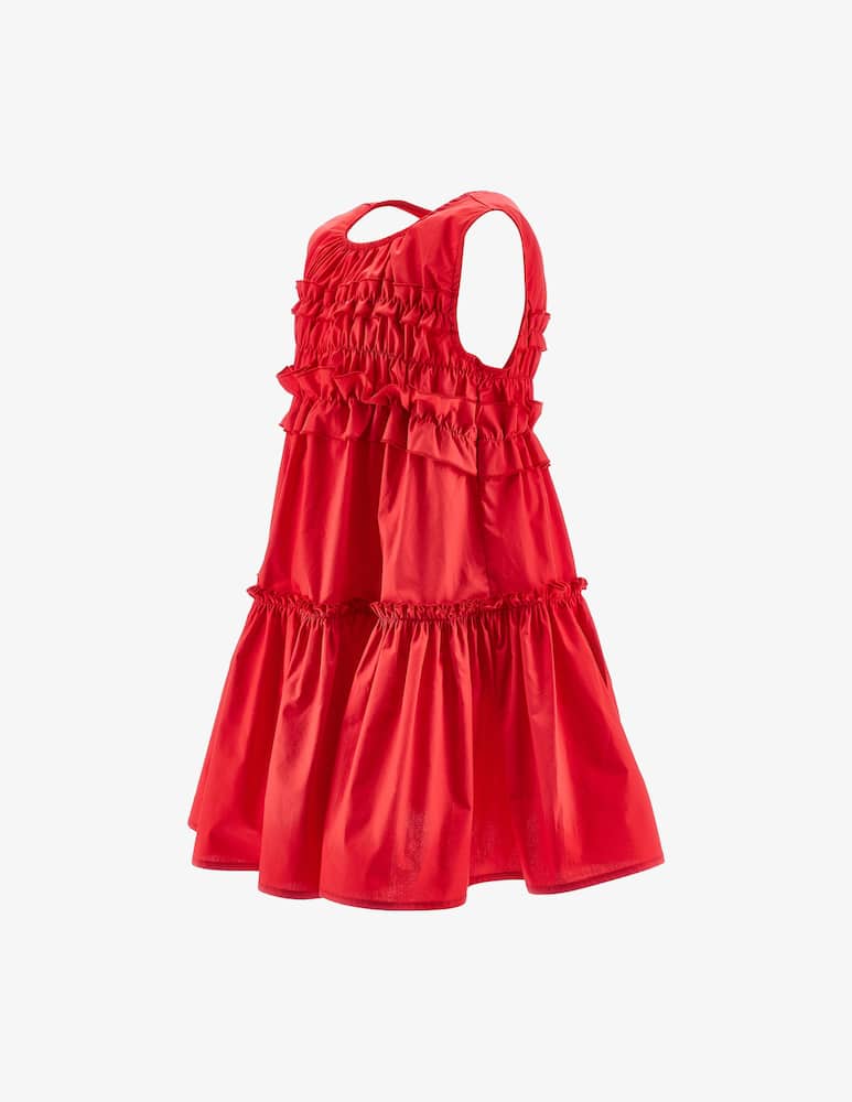 rinascente Monnalisa Abito popeline arricciato Capri