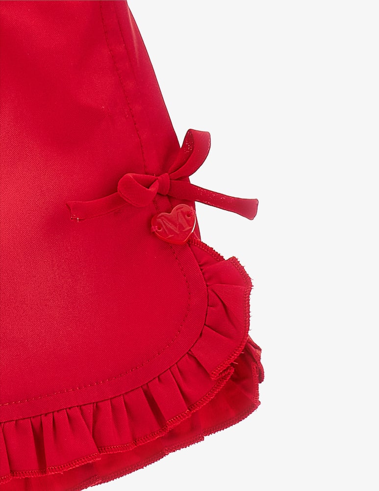 rinascente Monnalisa Ruffled stretch shorts