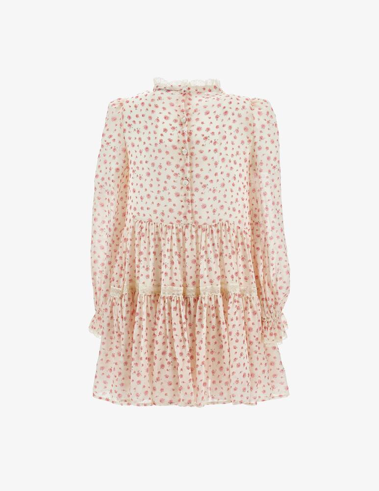 rinascente Philosophy Georgette floral tiered dress