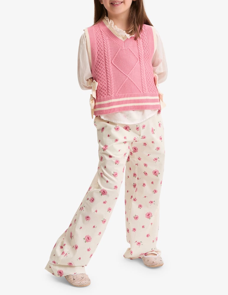 rinascente Philosophy Gilet cotone con fiocchi