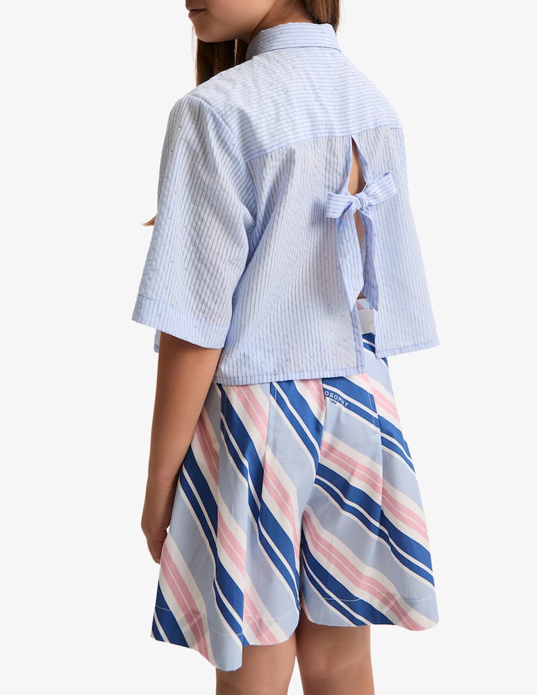 rinascente Philosophy Camicia bacchettina con fiocco