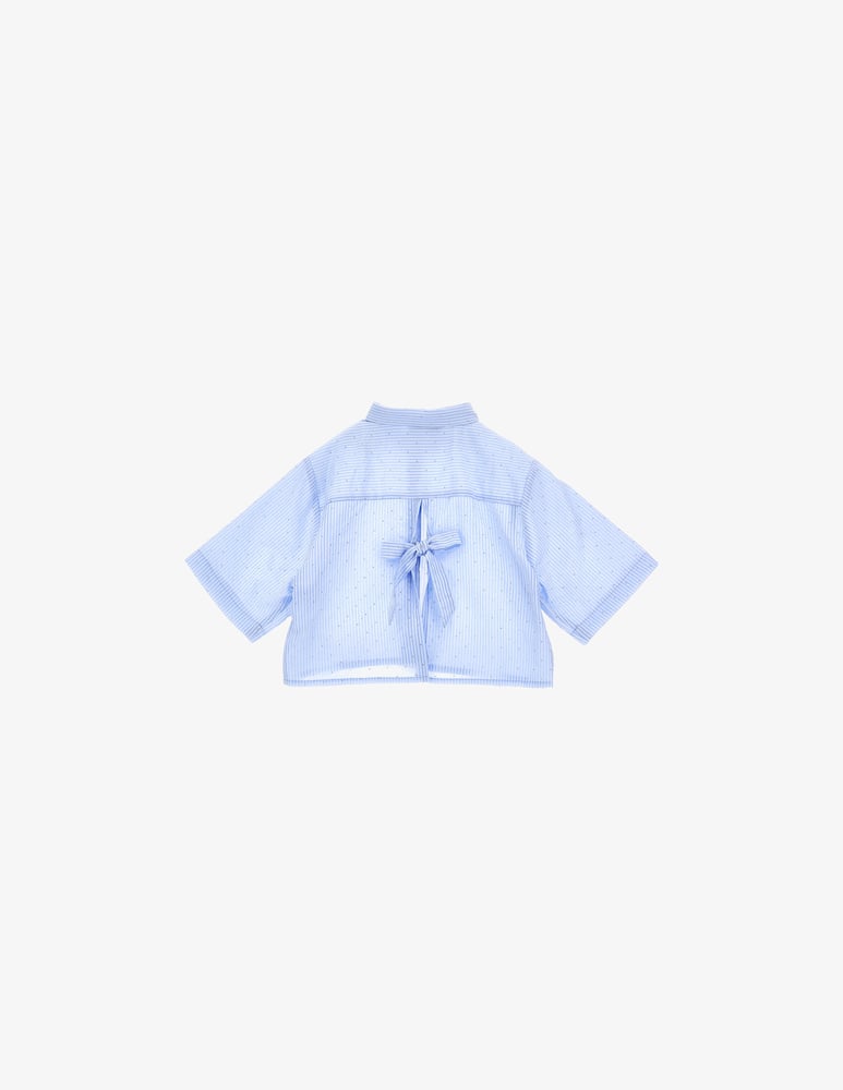 Philosophy Striped shirt with back bow - picture 3