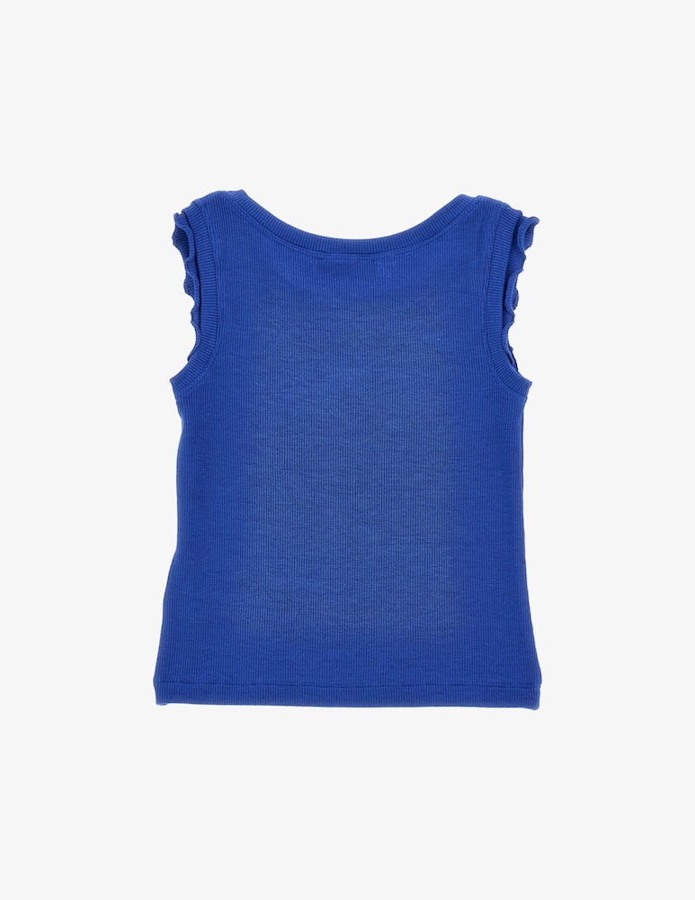 rinascente Philosophy Logo ribbed tank top