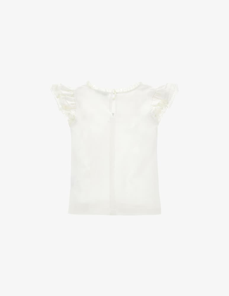 rinascente Philosophy T-shirt jersey con volant