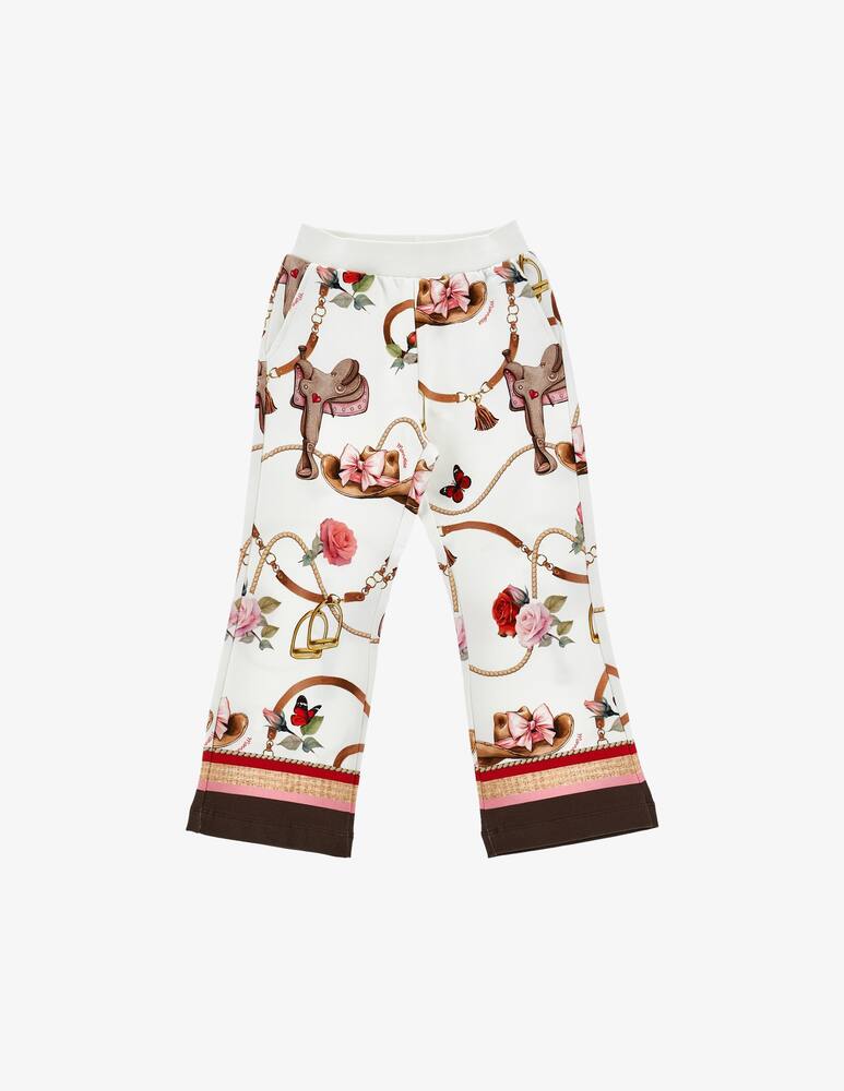 rinascente Monnalisa Printed cropped trousers