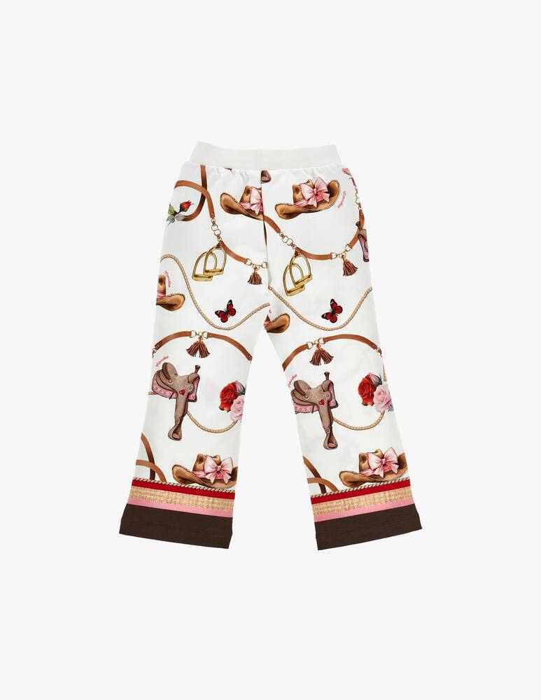 rinascente Monnalisa Printed cropped trousers