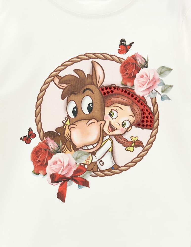 Monnalisa T-shirt jersey con stampa cowgirl - immagine 3 Monnalisa T-shirt jersey con stampa cowgirl - immagine 3