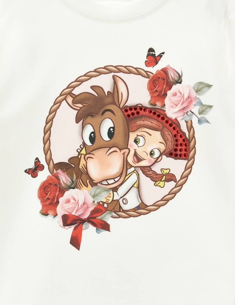 rinascente Monnalisa T-shirt jersey con stampa cowgirl