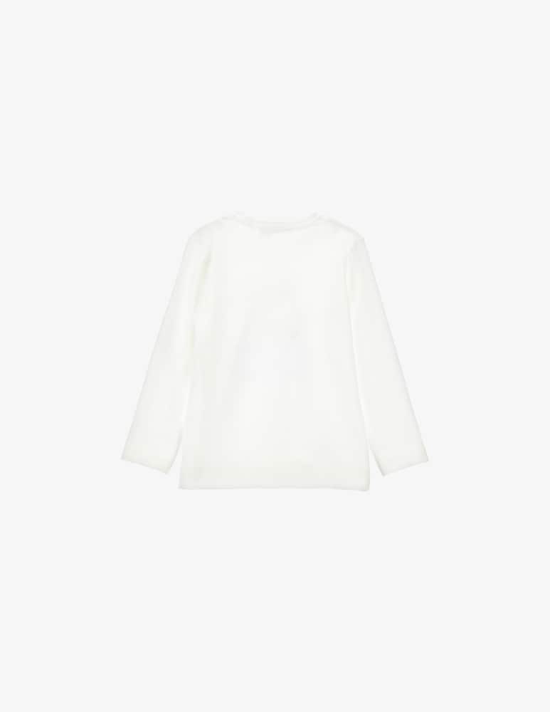 Monnalisa T-shirt regular con orso e fiore - immagine 2 Monnalisa T-shirt regular con orso e fiore - immagine 2