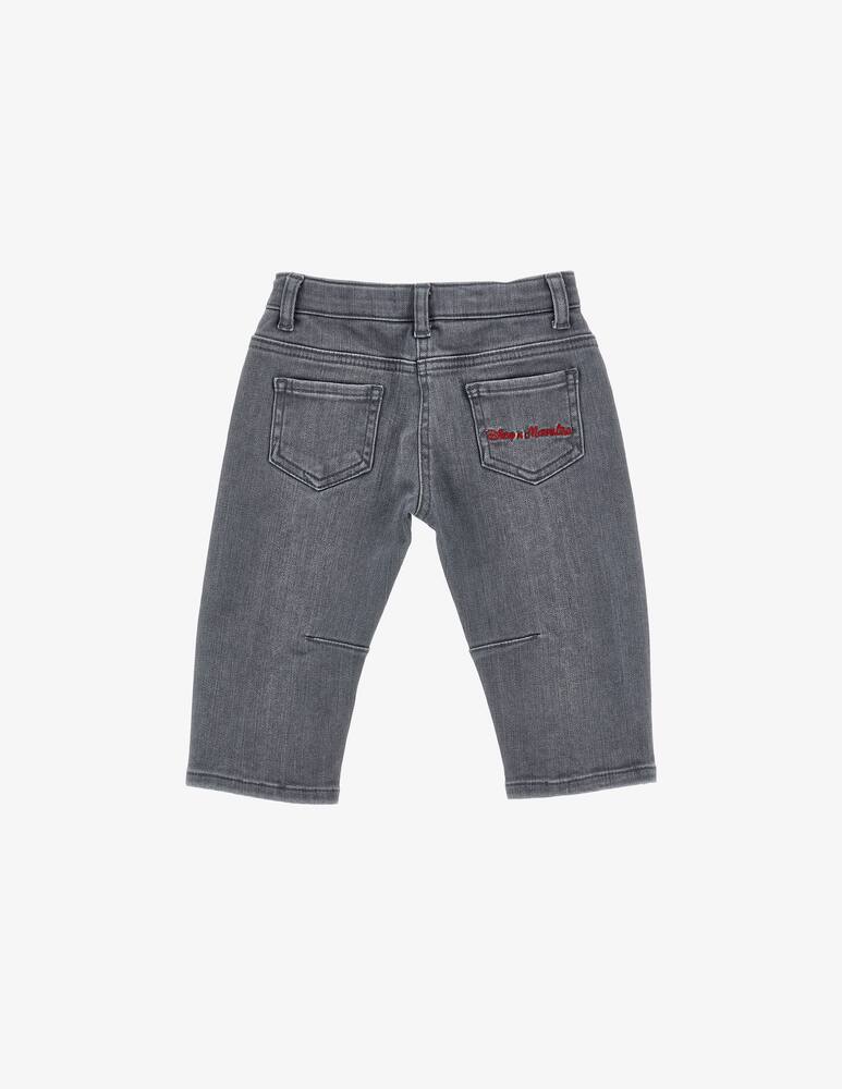rinascente Monnalisa Jeans con ricamo Lucky Dalmatian