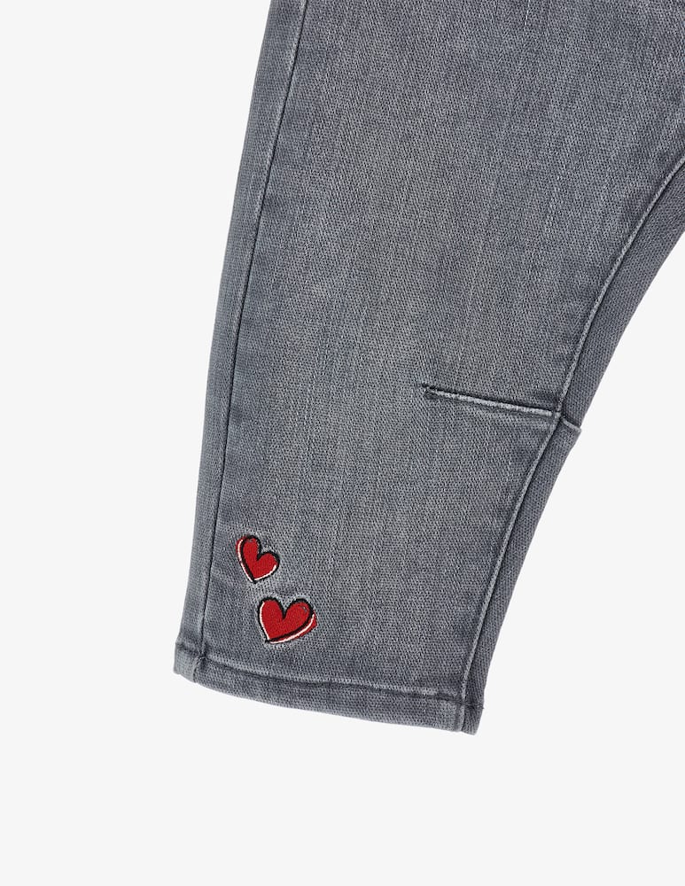 Monnalisa Jeans con ricamo Lucky Dalmatian - immagine 4 Monnalisa Jeans con ricamo Lucky Dalmatian - immagine 4