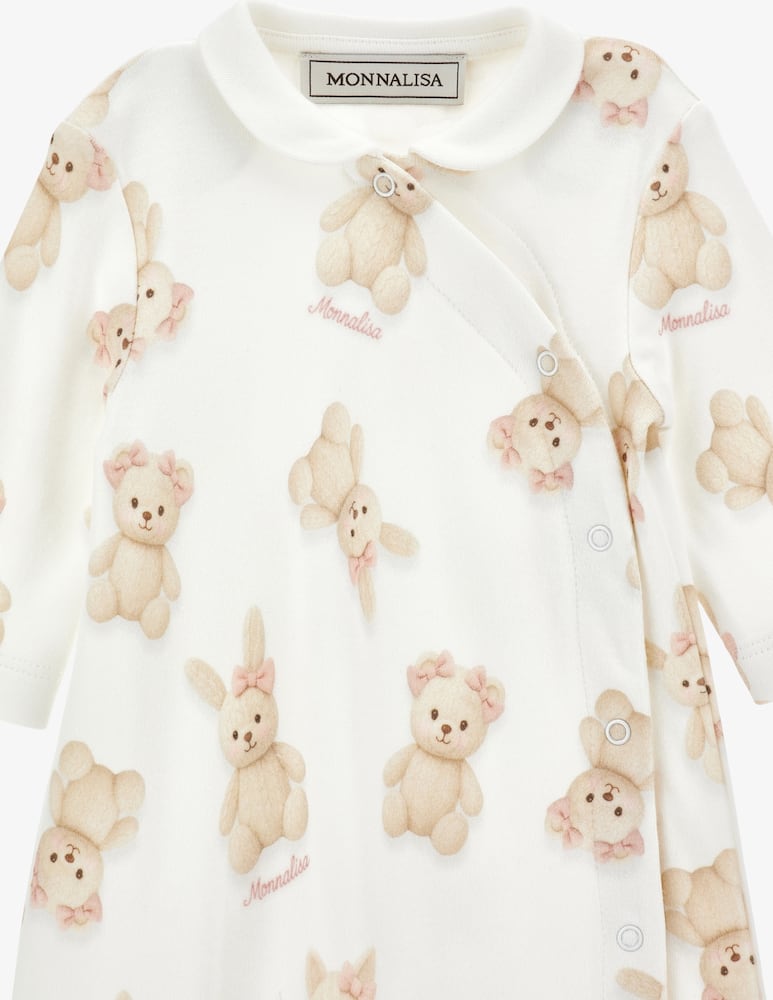 Monnalisa Tutina stampa teddy allover - immagine 3 Monnalisa Tutina stampa teddy allover - immagine 3