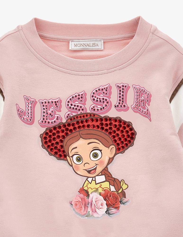 Monnalisa Felpa girocollo con stampa Jessie - immagine 3 Monnalisa Felpa girocollo con stampa Jessie - immagine 3