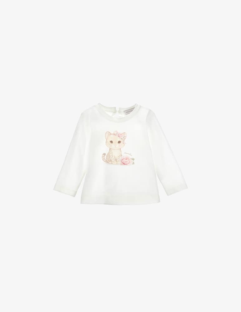 Monnalisa T-shirt con stampa leopardata - immagine 1 Monnalisa T-shirt con stampa leopardata - immagine 1